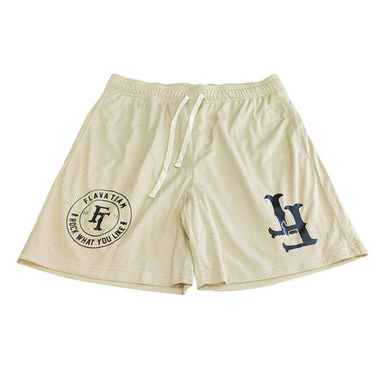 Flip The Script shorts (cream/black)