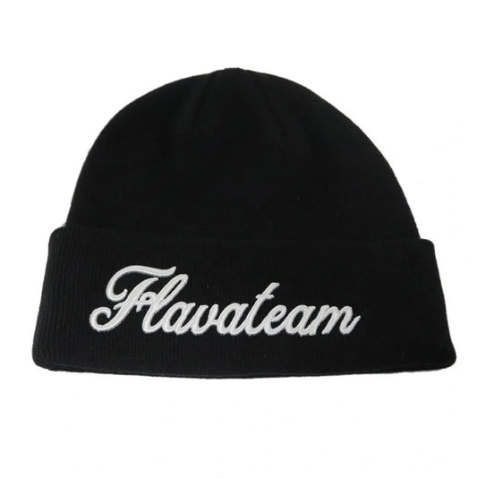 The cursive beanie